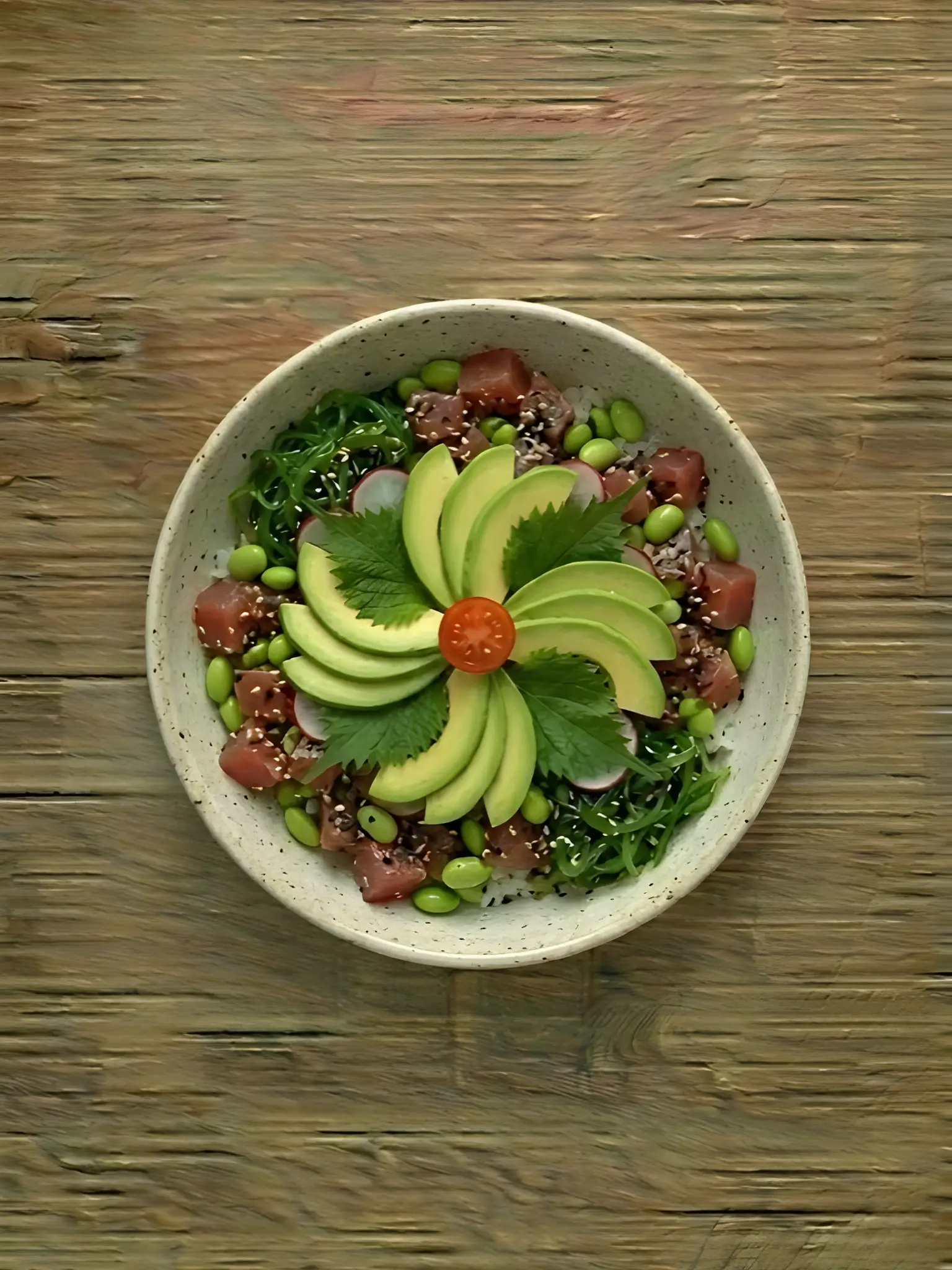 Poke Bowl Hawaiano de Atún