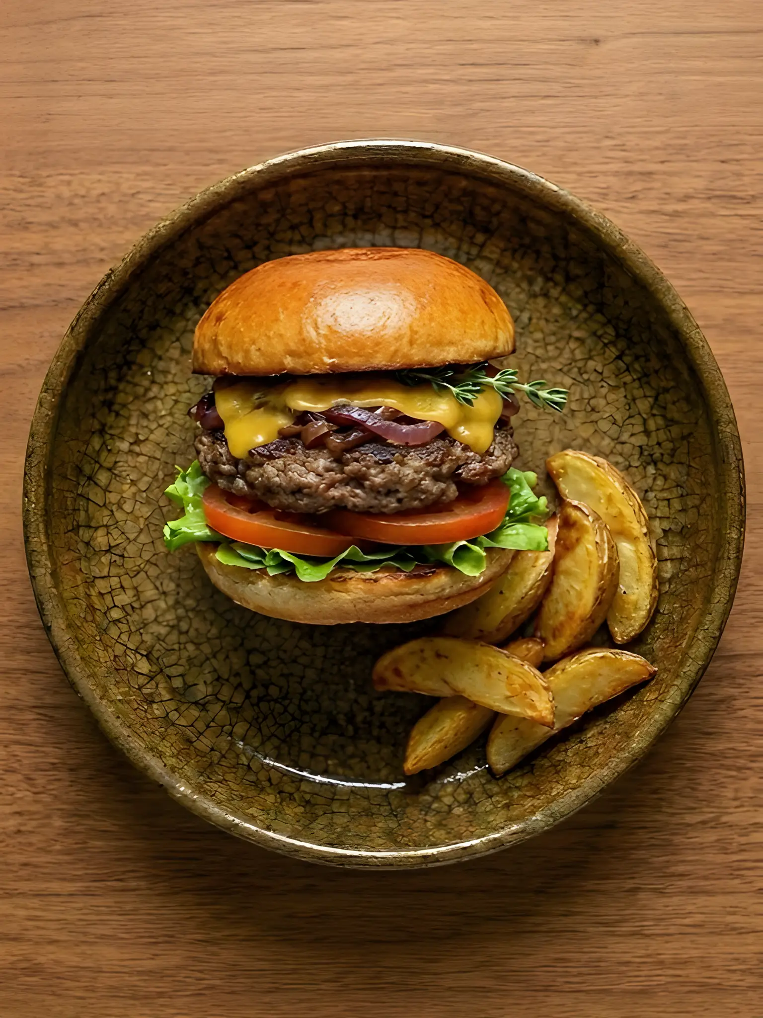 Hamburguesas caseras al air fryer