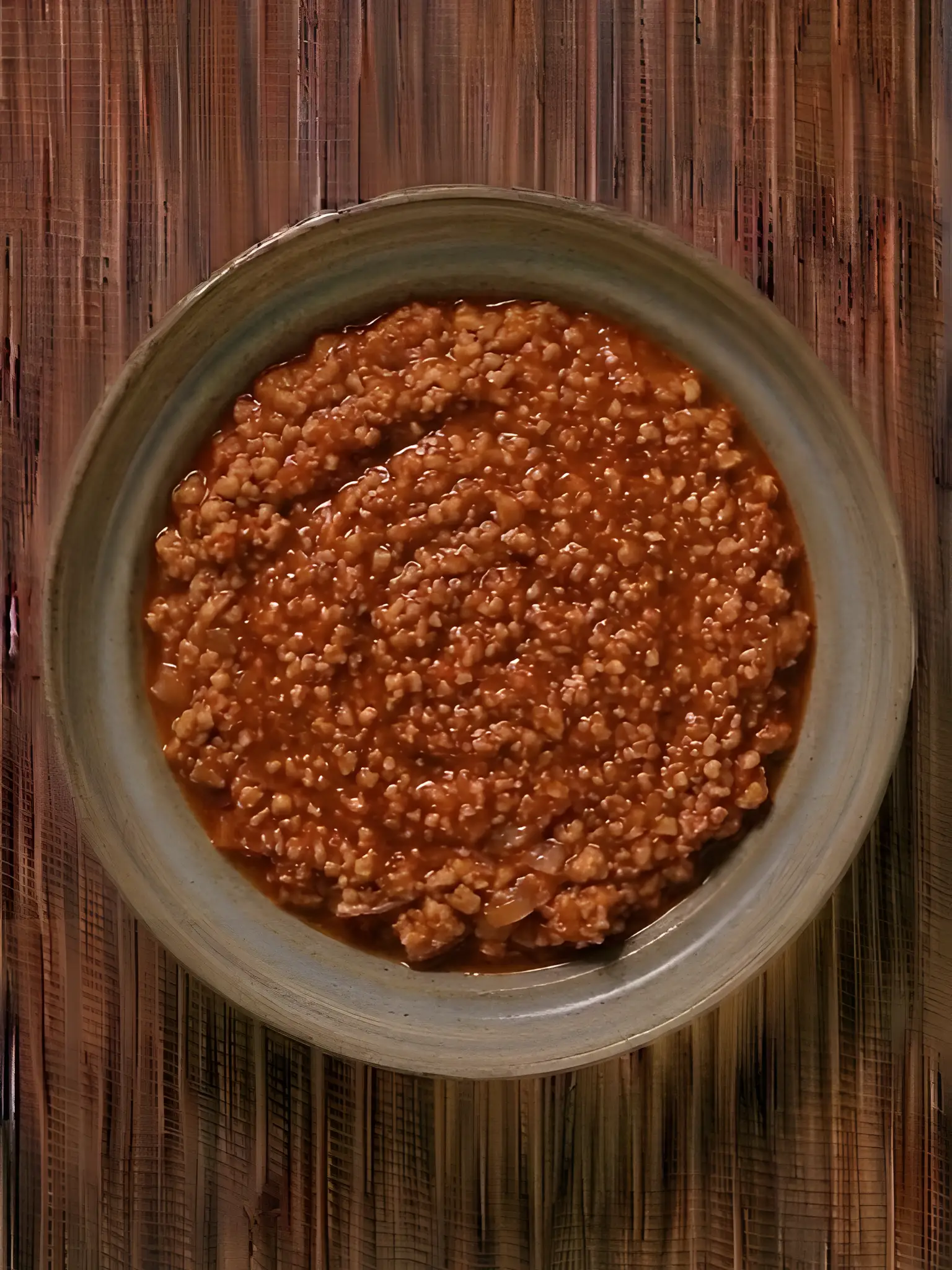 Soja texturizada con tomate y especias