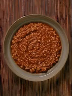 Soja texturizada con tomate y especias