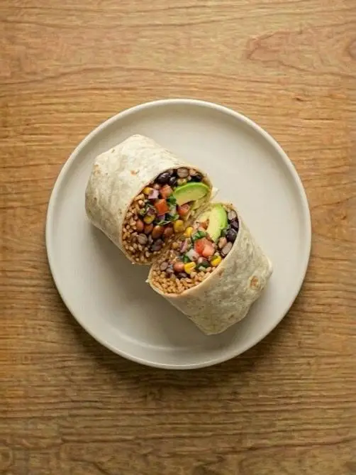 Burrito Vegano de Frijoles