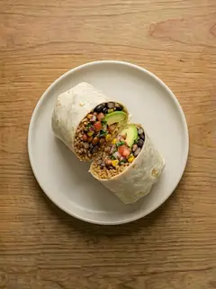 Burrito Vegano de Frijoles