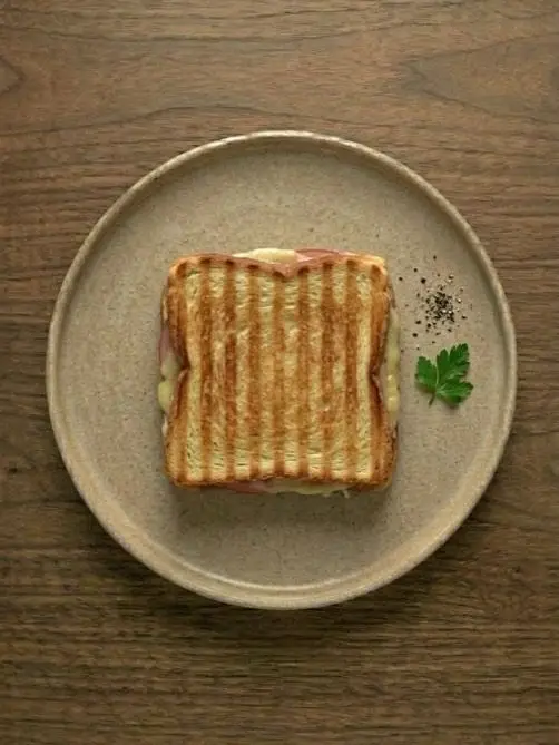 Croque Monsieur en Sandwichera