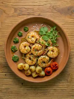 Gambas al ajillo en air fryer
