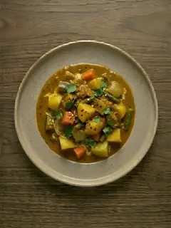 Curry Amarillo Tailandes de Verduras