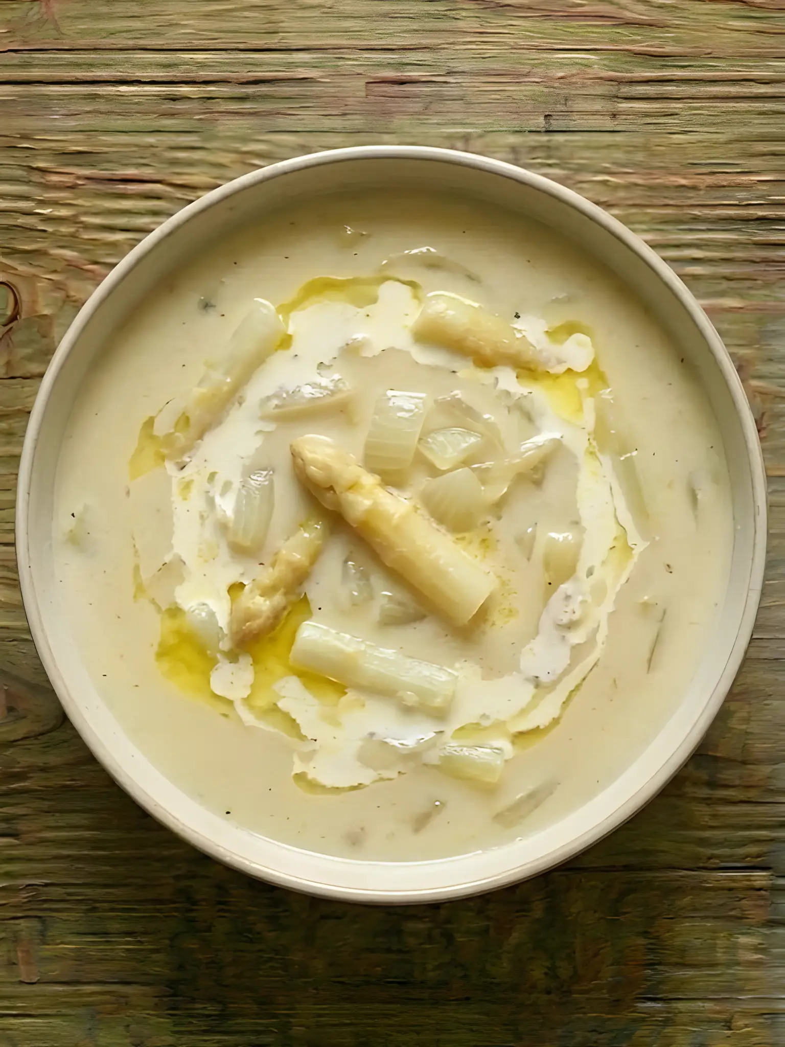 Crema de Espárragos Blancos