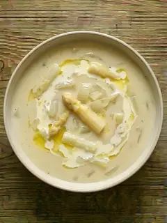Crema de Espárragos Blancos