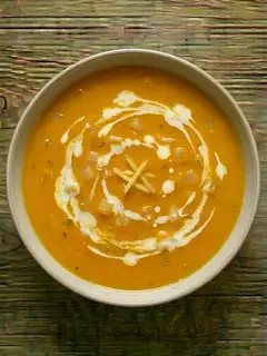 Sopa de Calabaza Cremosa