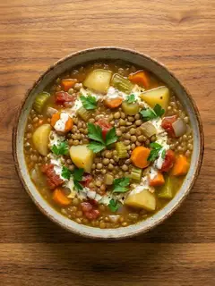 Lentejas con Verduras al Estilo Madre
