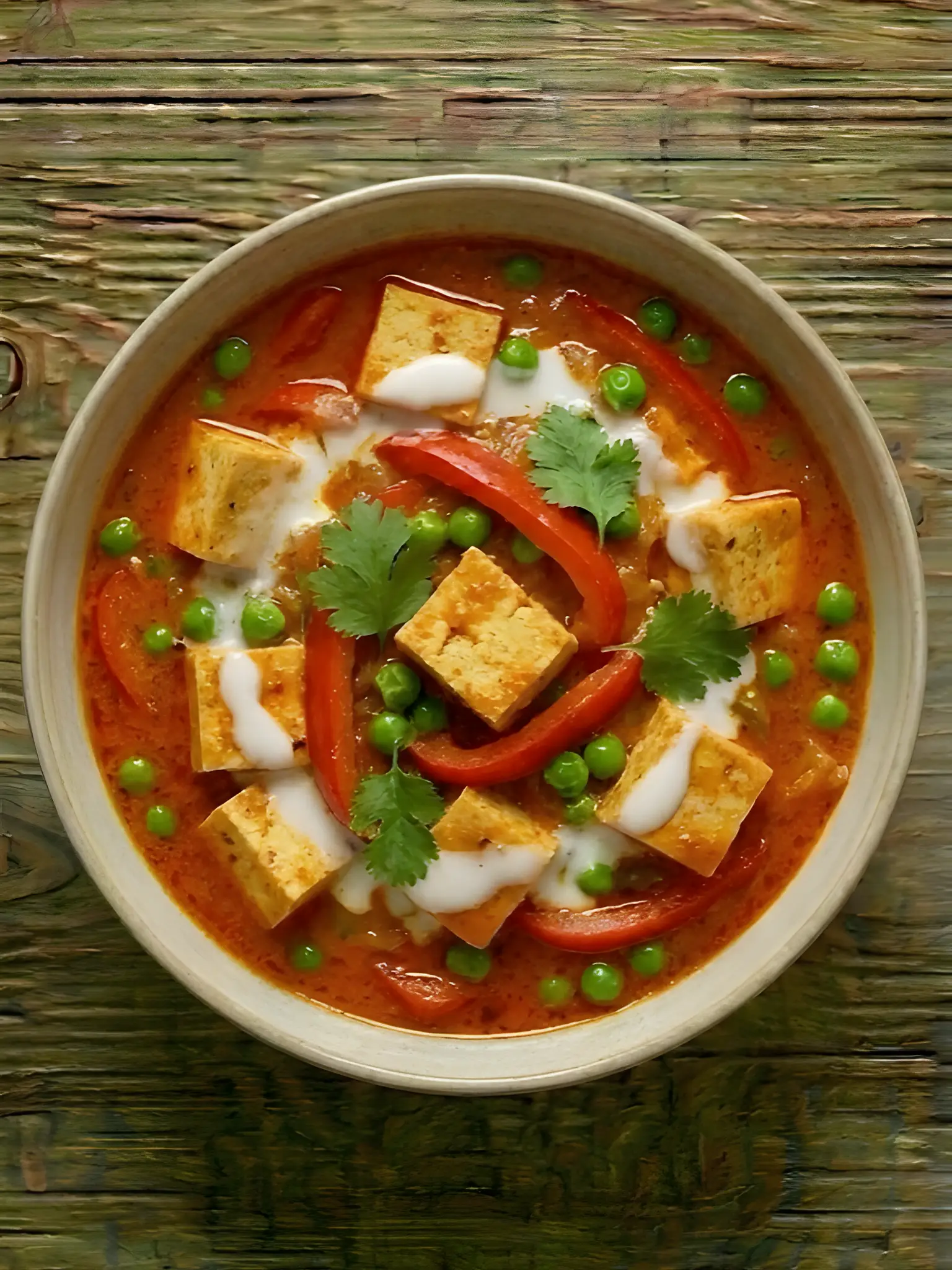 Curry Rojo Tailandes con Tofu