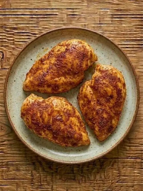 Pechugas de pollo jugosas al air fryer