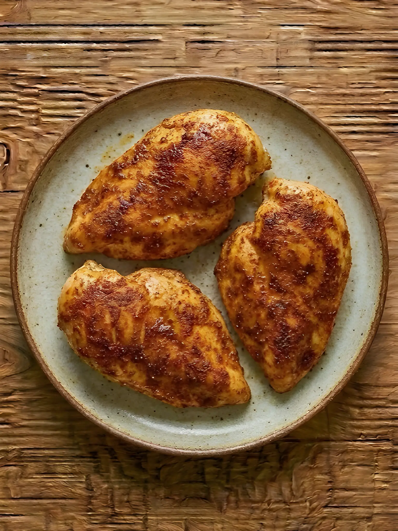 Pechugas de pollo jugosas al air fryer