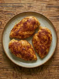 Pechugas de pollo jugosas al air fryer
