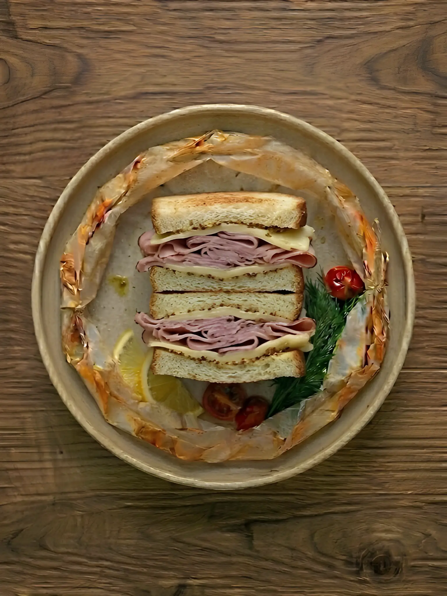 Sándwich mixto clásico