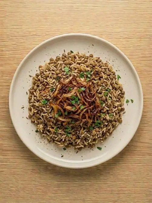 Lentejas con Arroz al Estilo Árabe