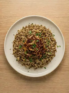 Lentejas con Arroz al Estilo Árabe