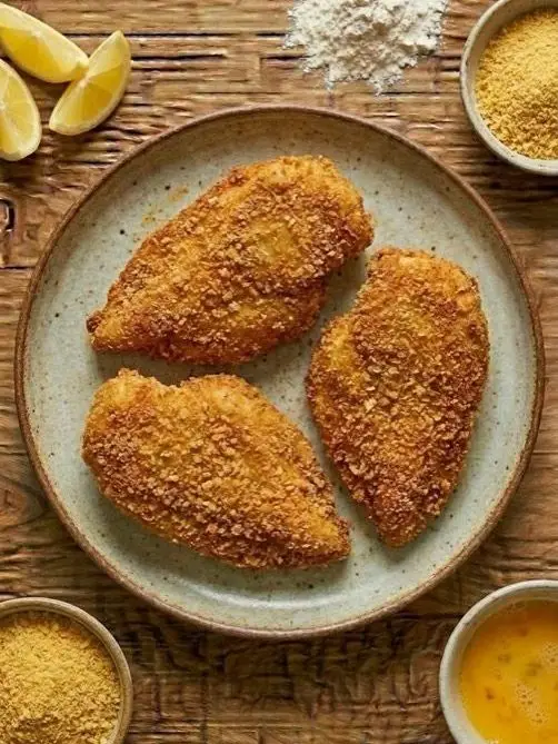 Escalope de Pollo Empanado