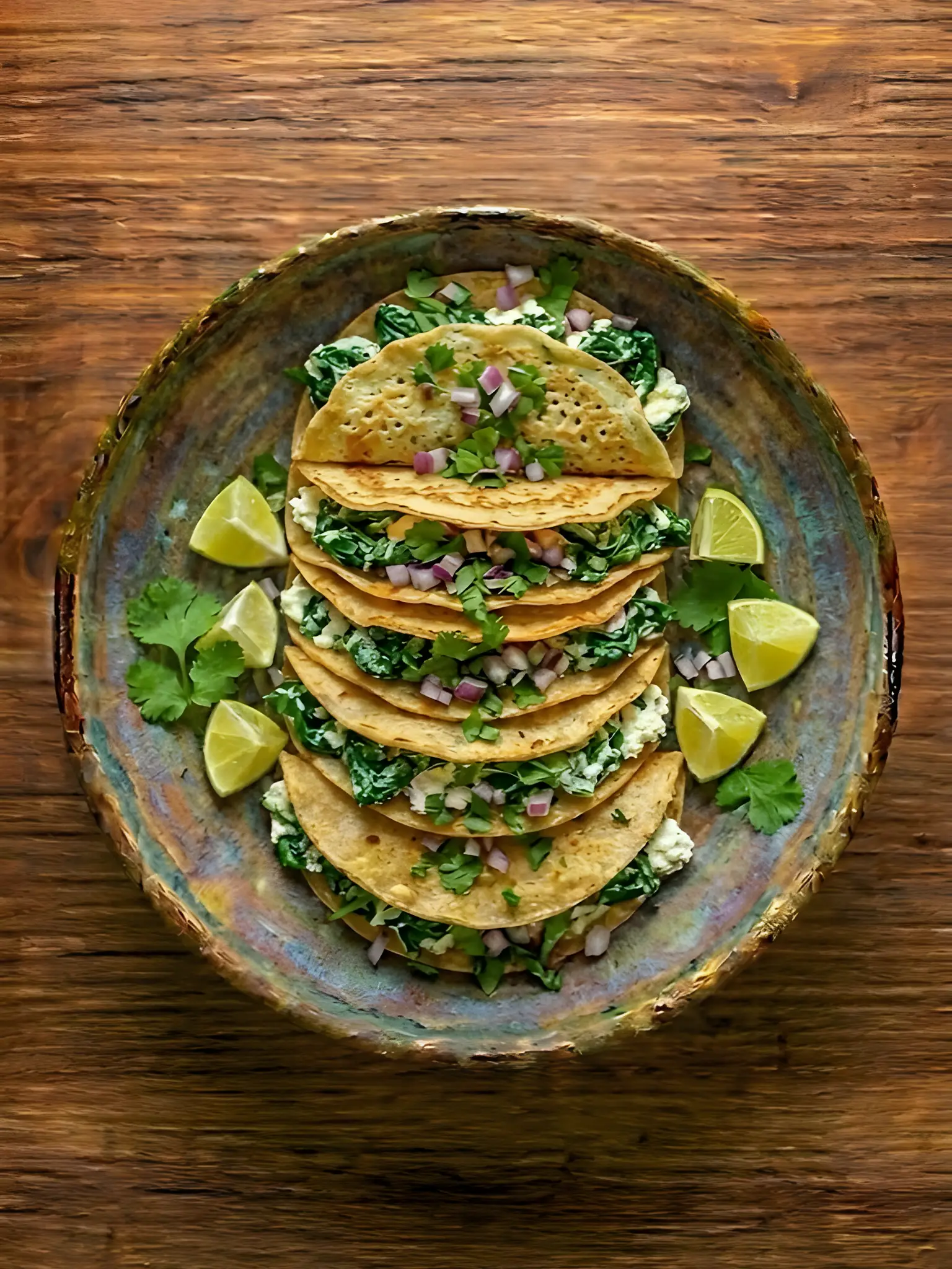 Crêpes de Espinacas y Ricotta