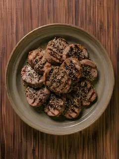 Solomillo de ternera a la pimienta