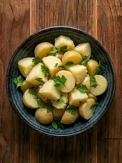 Patatas al vapor en microondas