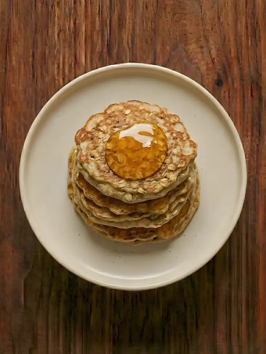 Foto de Tortitas de avena con miel
