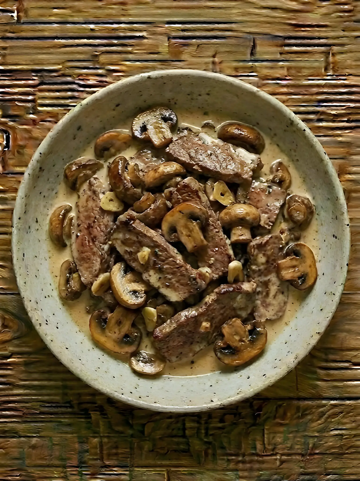 Ternera con Champiñones