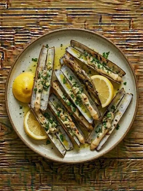 Navajas a la Plancha