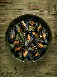 Mejillones al Vapor