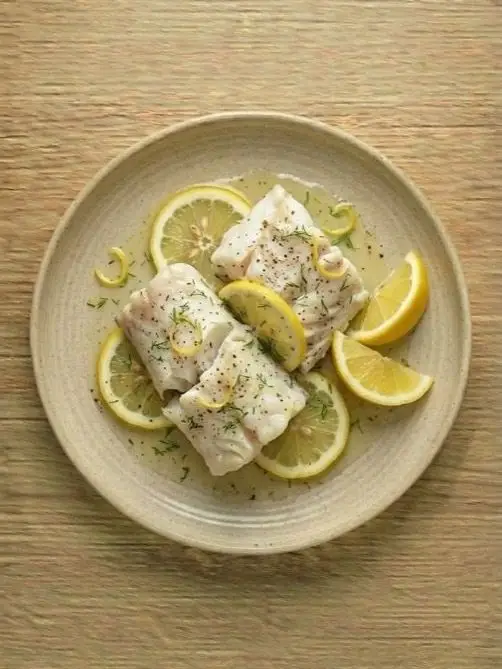 Merluza al Microondas con Limón