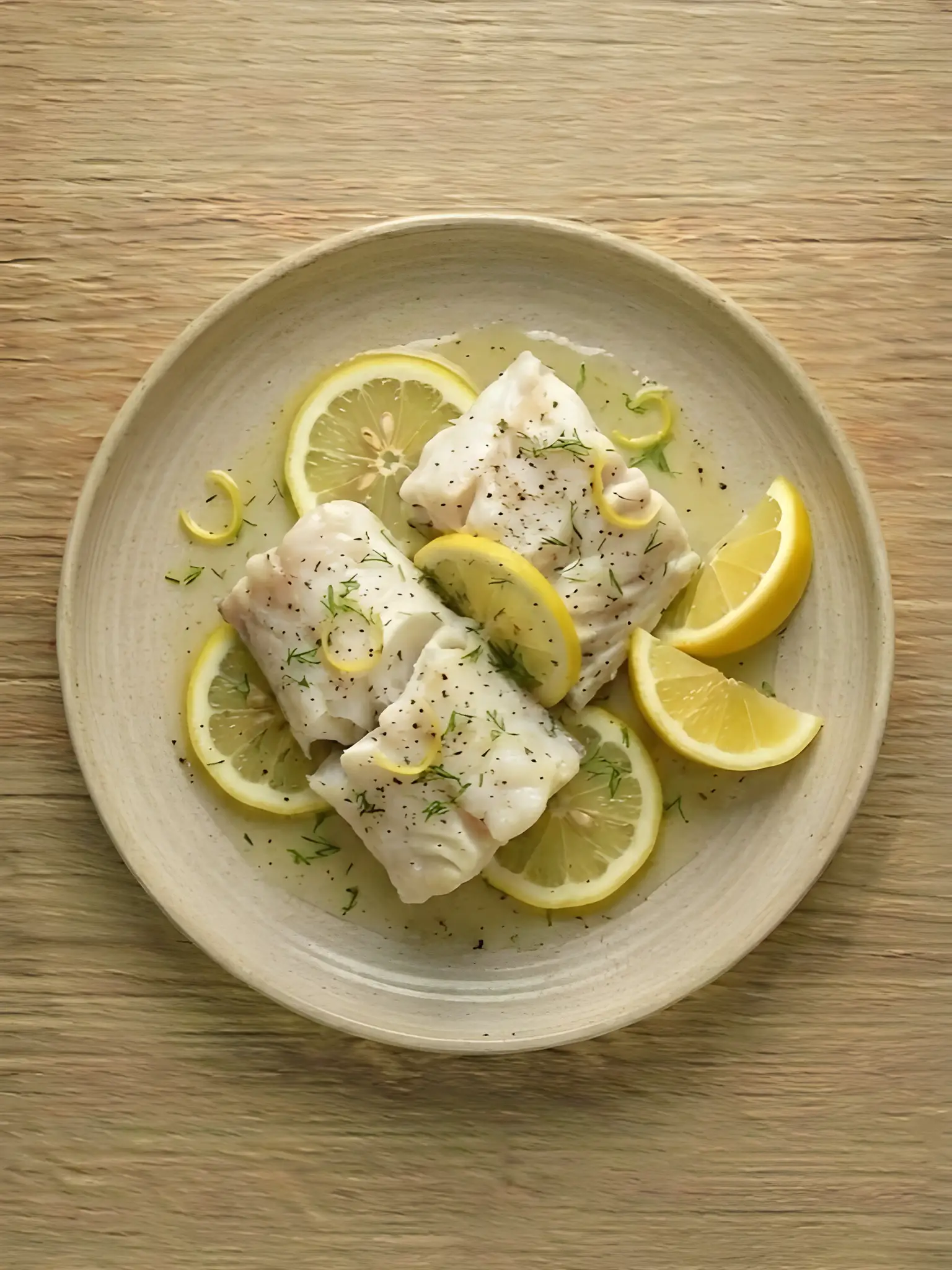 Merluza al Microondas con Limón