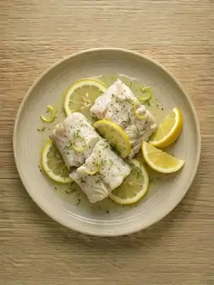 Merluza al Microondas con Limón
