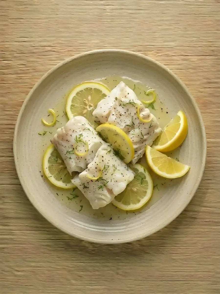 Foto de Merluza al Microondas con Limón