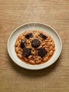 Alubias con Morcilla