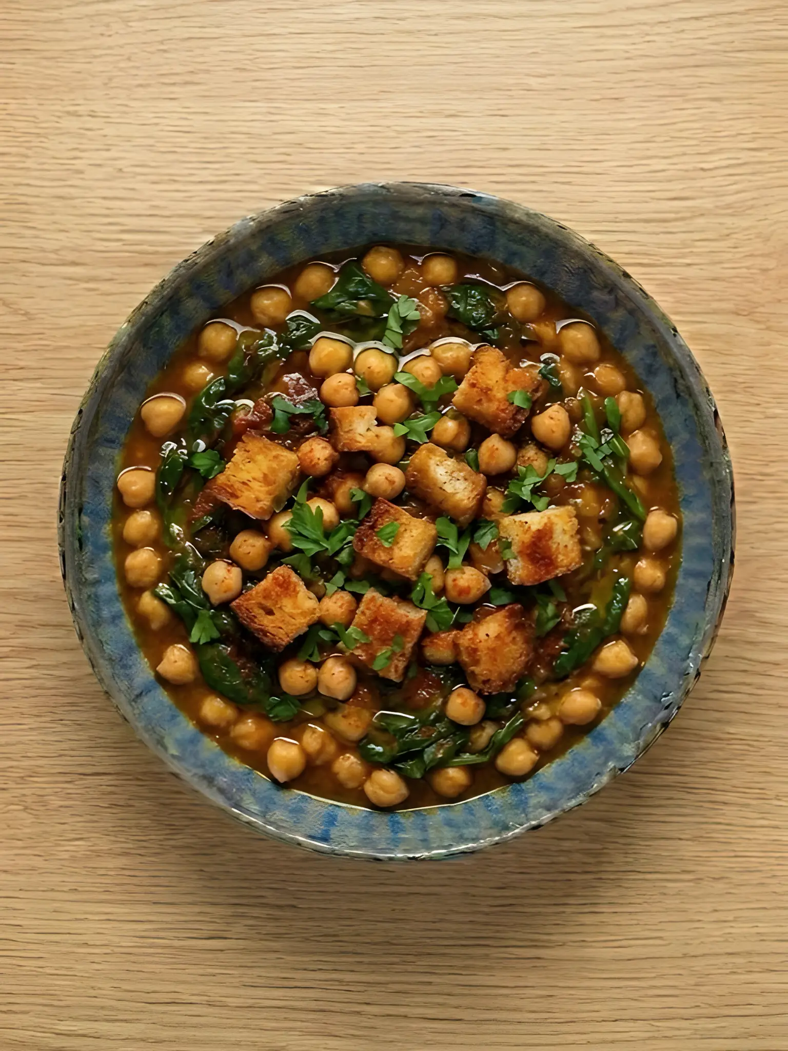 Garbanzos con Espinacas a la Sevillana