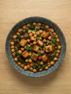 Garbanzos con Espinacas a la Sevillana