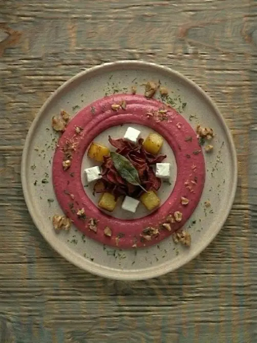 Crema de Remolacha con Yogur