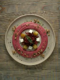 Crema de Remolacha con Yogur