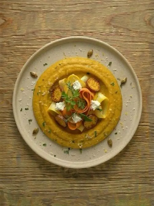 Crema de Calabaza Asada