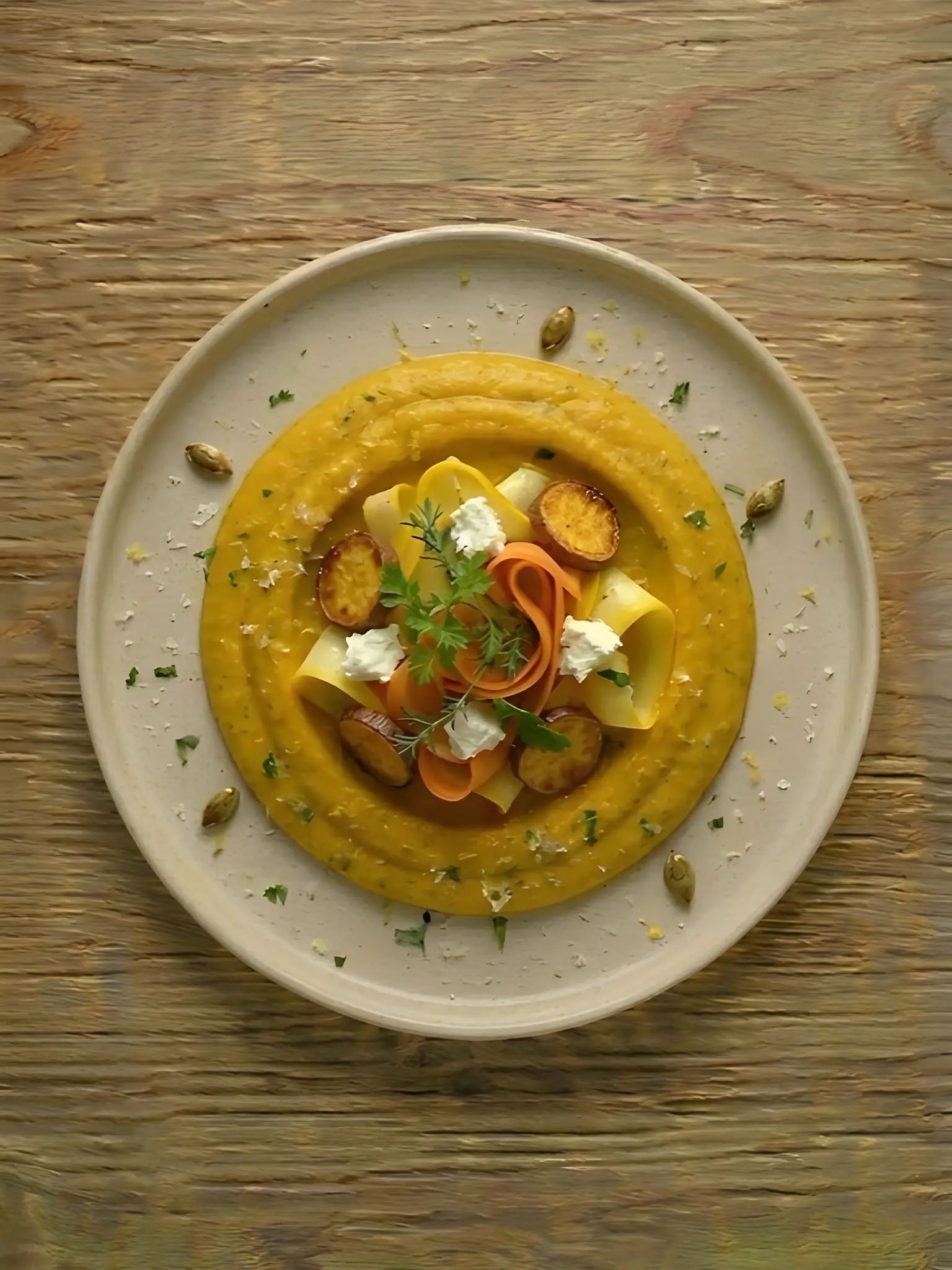 Crema de Calabaza Asada