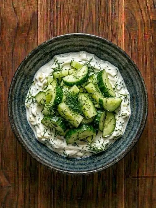Ensalada de Pepino y Yogur