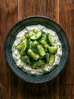 Ensalada de Pepino y Yogur
