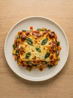 Lasaña de Verduras Asadas