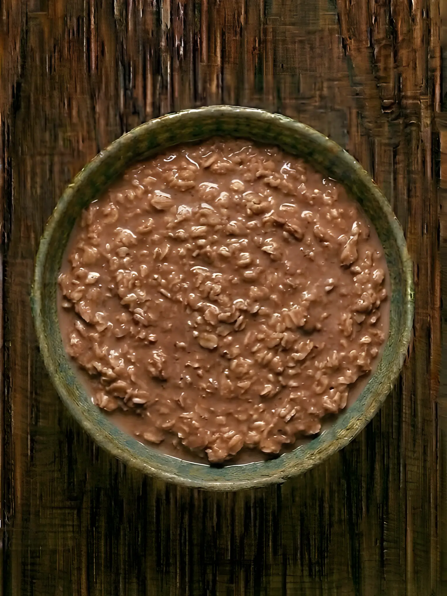 Porridge de avena con cacao