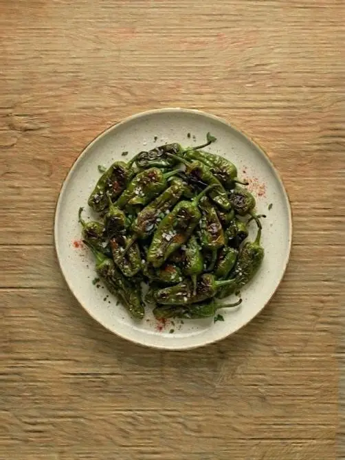Pimientos del Padrón al Airfryer