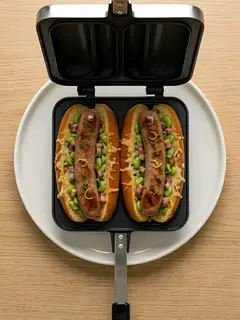 Hot Dog en Sandwichera