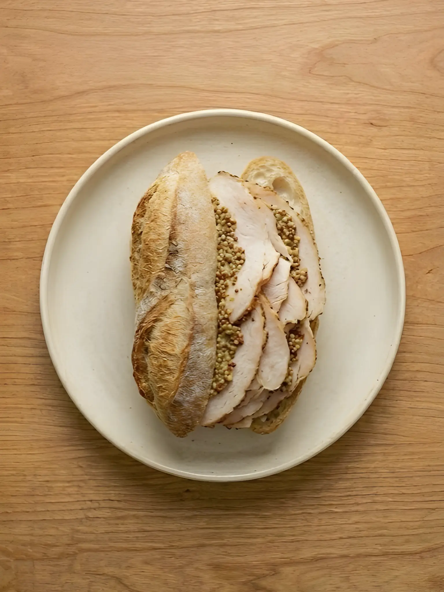 Bocata de Pavo con Mostaza