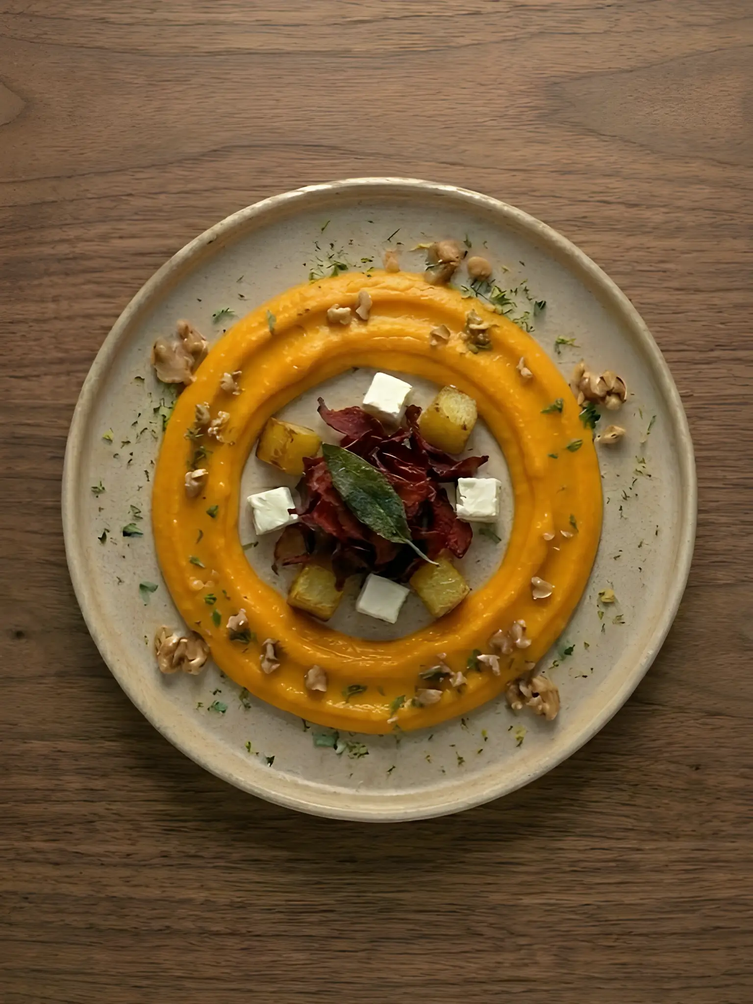 Crema de Zanahoria y Jengibre