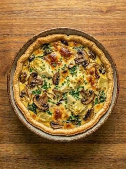 Quiche Lorraine Vegetariana