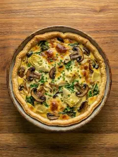 Quiche Lorraine Vegetariana