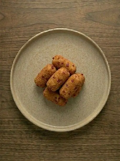 Croquetas de jamón ibérico caseras